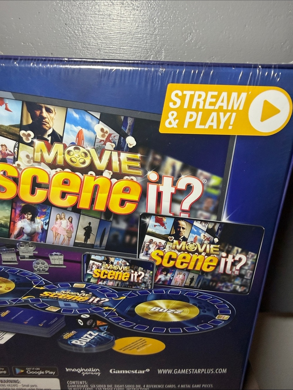 NEW! Gamestar Movie Scene It? Board Game Movie Trivia-Factory Sealed App Version - Picture 4 of 12